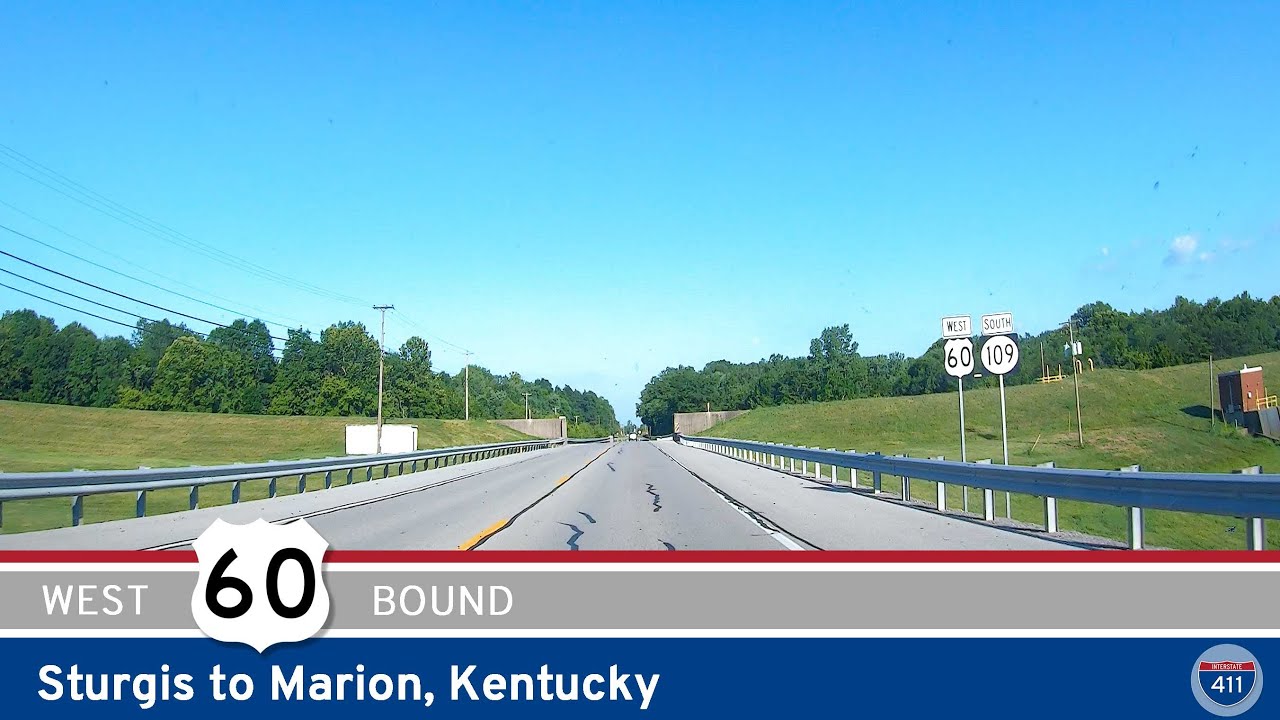 U.S. Highway 60: Sturgis to Marion – Kentucky