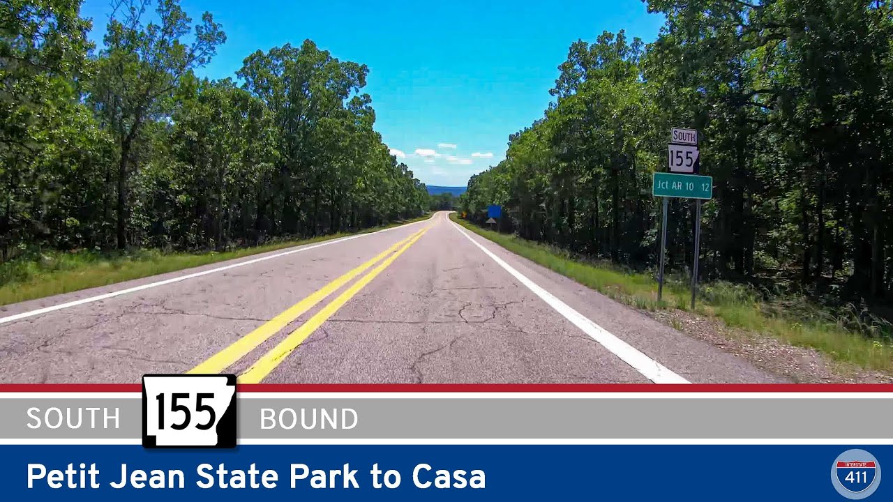 Take a scenic and winding 12-mile drive along Arkansas Highway 155 from Petit Jean State Park to Casa. From mountain switchbacks to rural farmland, this short route offers breathtaking views and challenging grades for adventurous drivers.