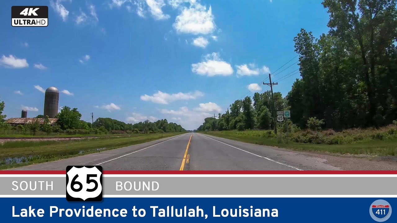 U.S. Route 65: Lake Providence to Tallulah – Louisiana