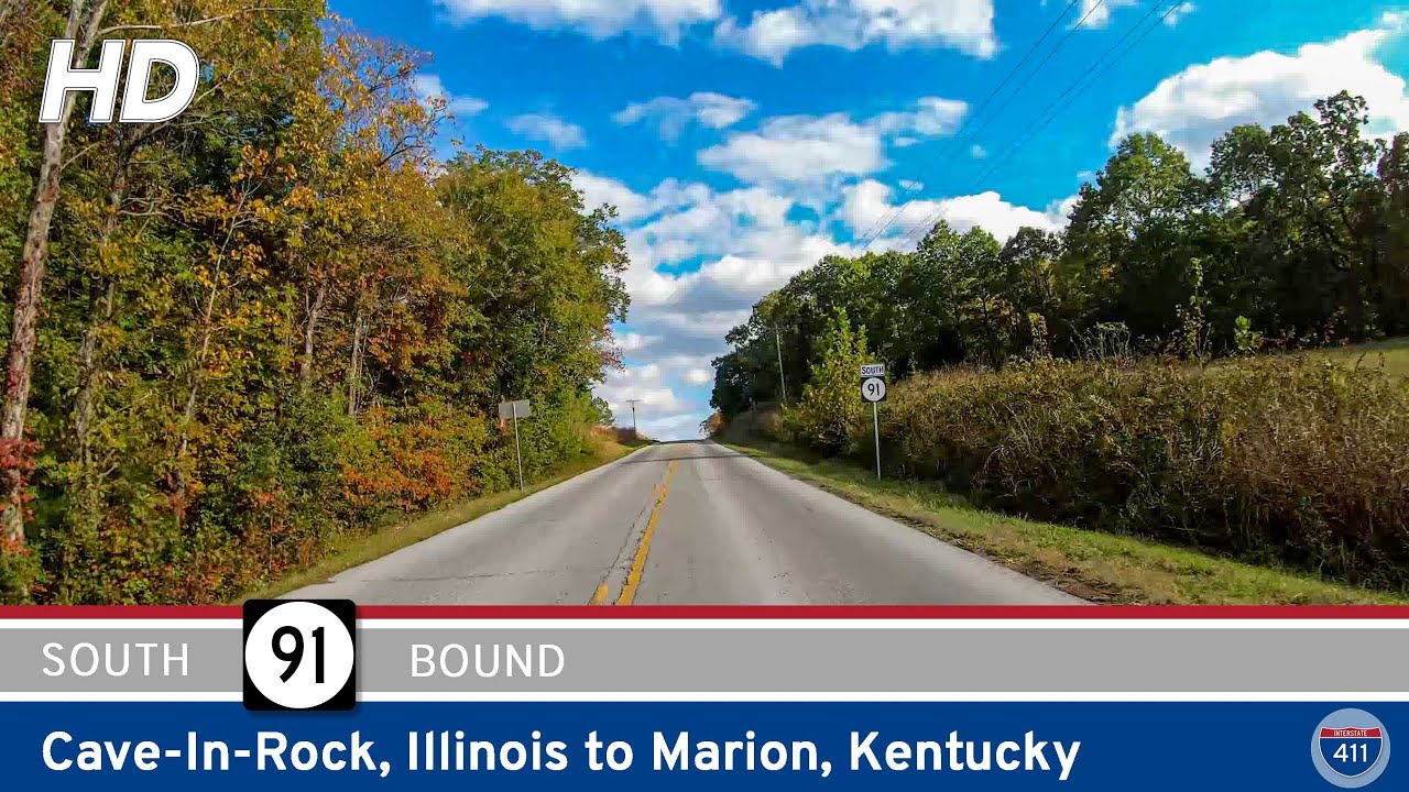 Kentucky Route 91: Cave-In-Rock to Marion