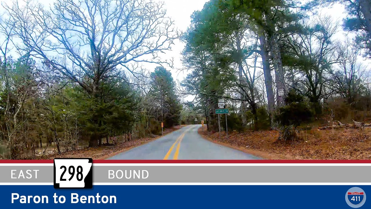 Arkansas Highway 298: Paron to Benton