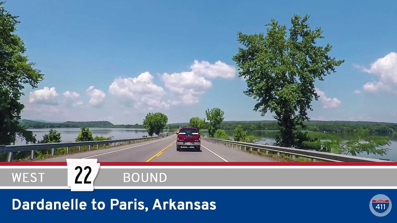 Arkansas Highway 22: Dardanelle to Paris
