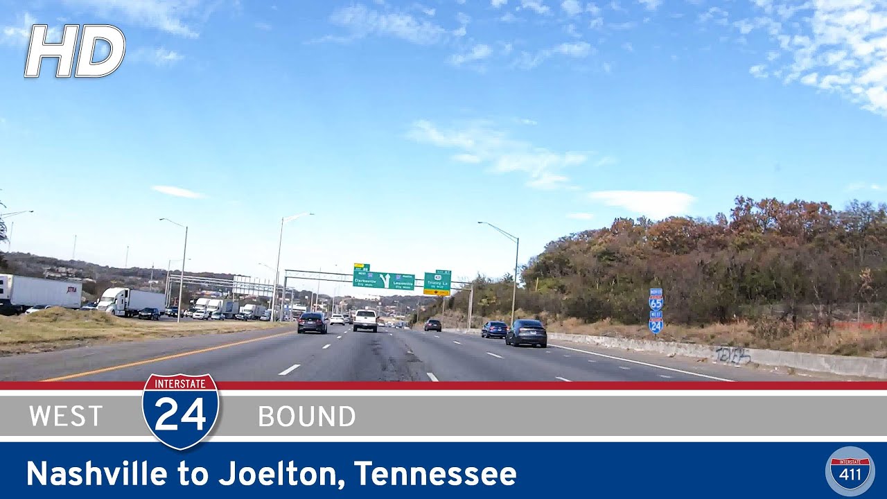 Interstate 24: Nashville to Joelton – Tennessee