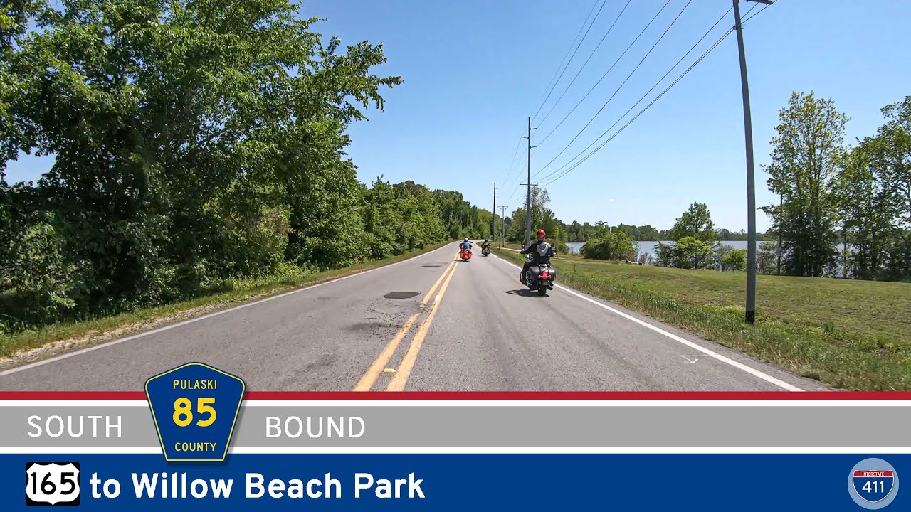 Pulaski County Rd 85 – Col. Maynard Rd: US-165 to Willow Beach Park