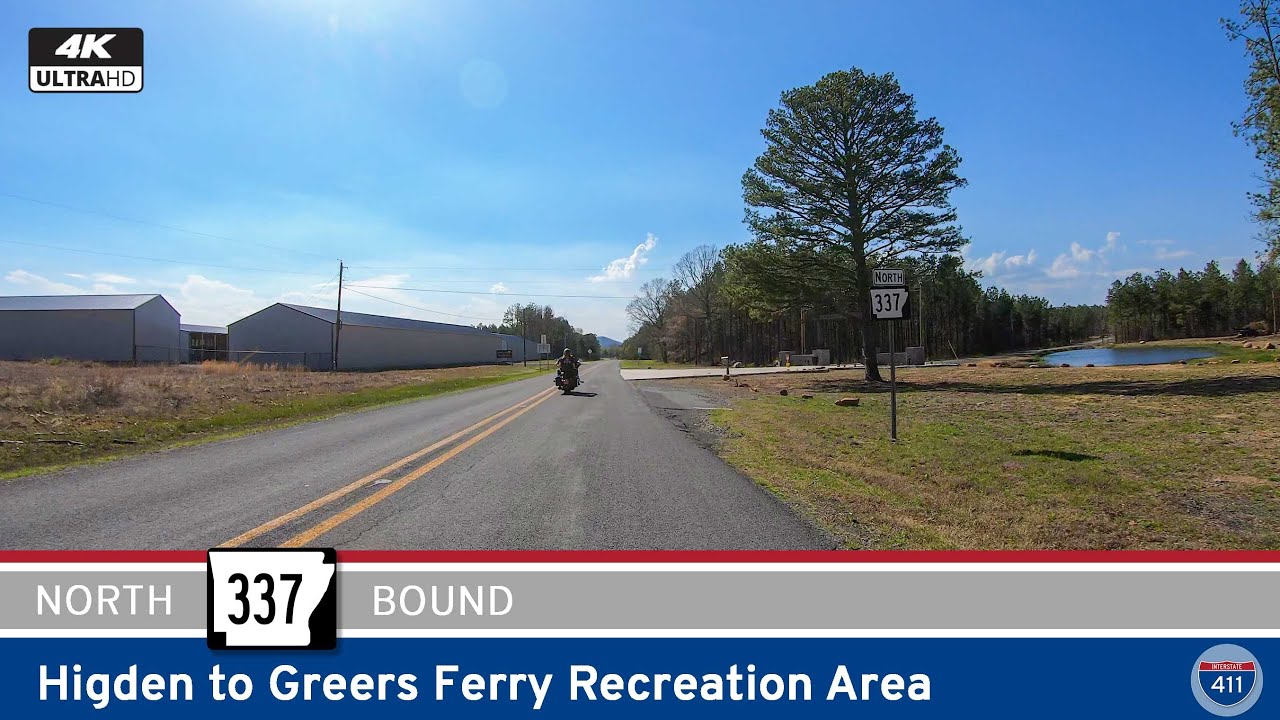 Arkansas Highway 337: Higden to Sugar Loaf Use Area