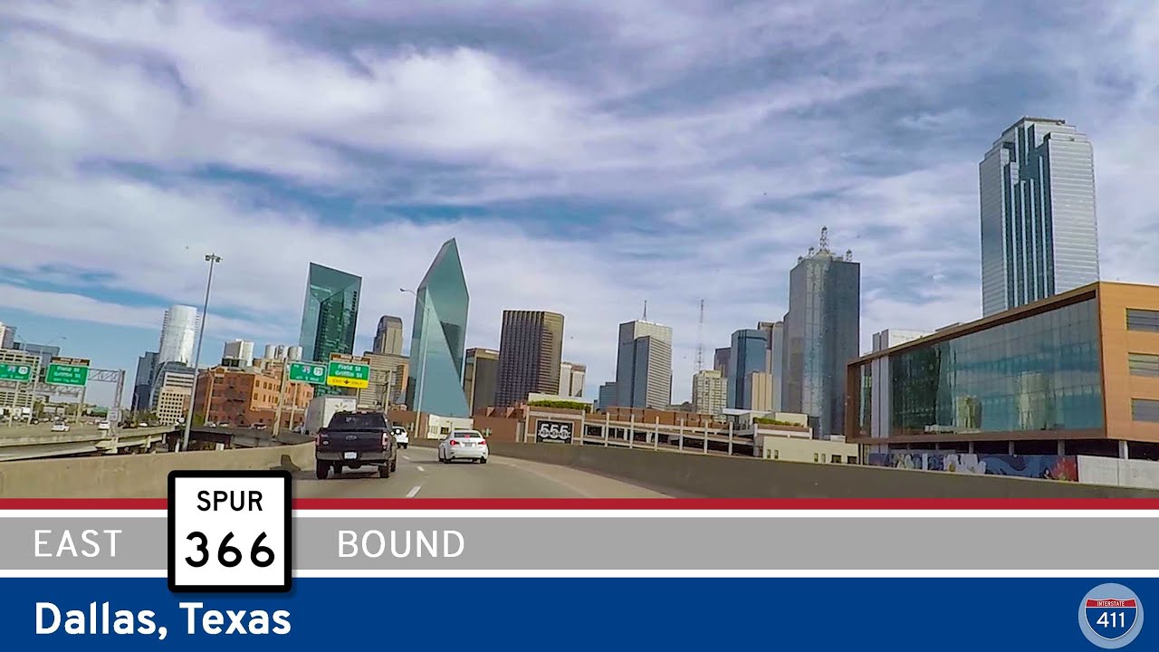 Texas Highway 366: Dallas – Eastbound