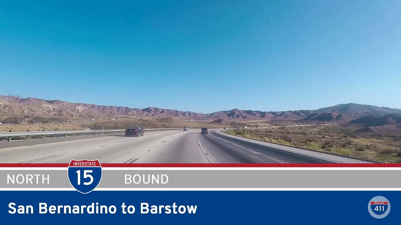 Interstate 15: San Bernardino to Barstow – California