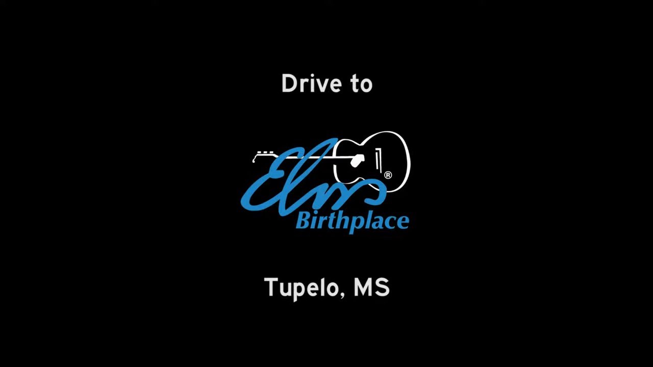 Drive to Elvis’ Birthplace from Interstate 22 in Tupelo, Mississippi