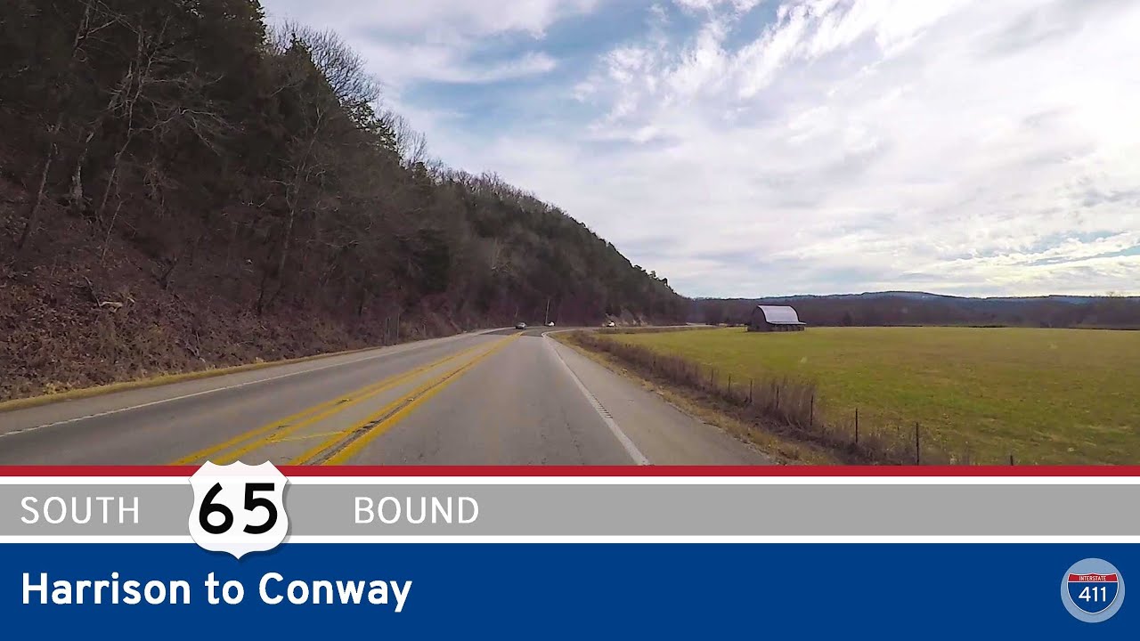 US Highway 65: Harrison to Conway – Arkansas