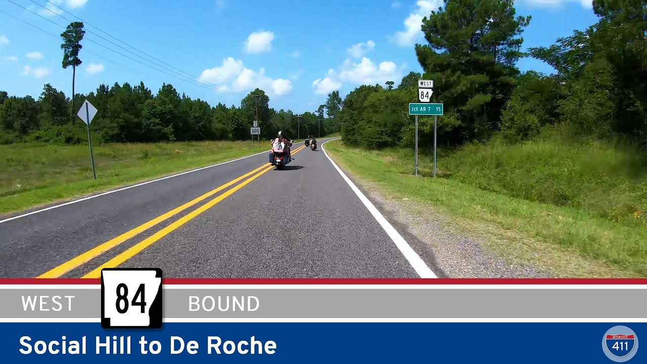 Arkansas Highway 84: Social Hill to De Roche