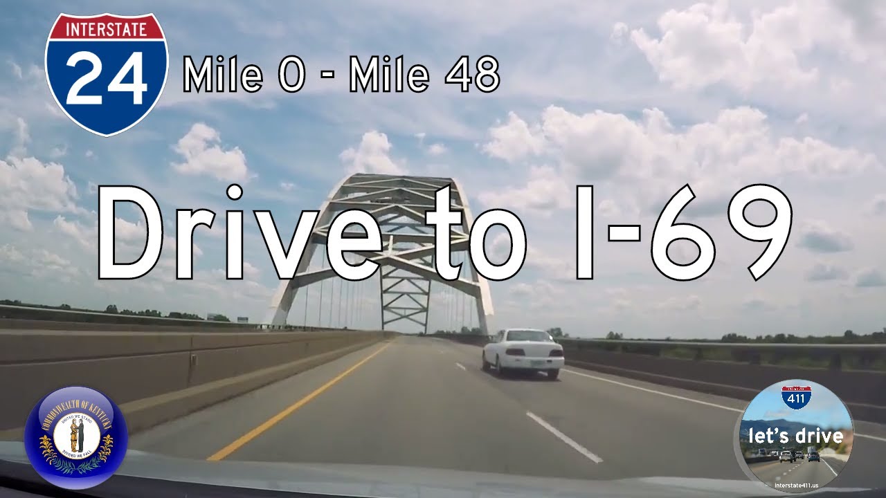 Interstate 24: Paducah to Eddyville ~ Kentucky