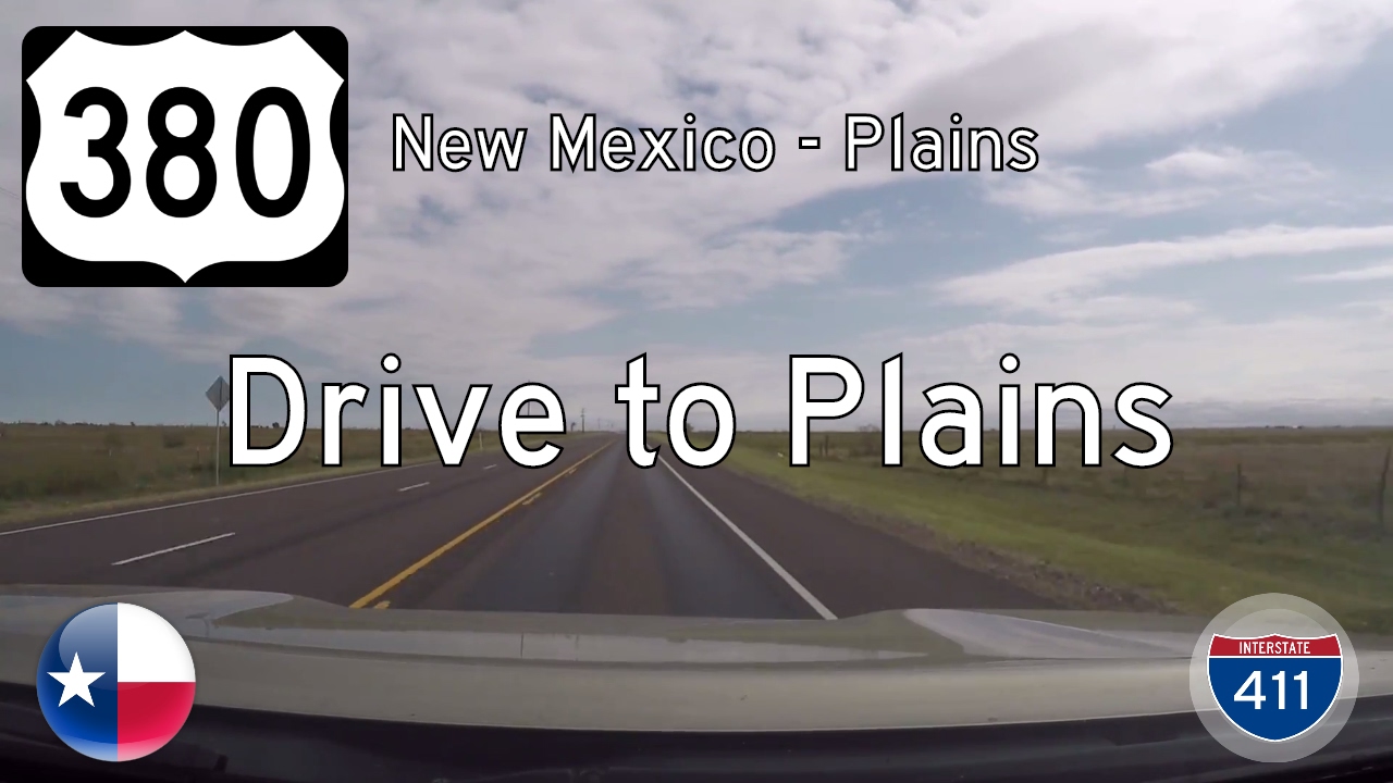 U.S. Route 380: New Mexico to Plains – Texas