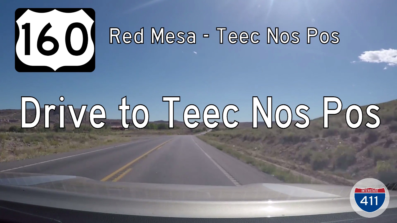 U.S. Route 160: Red Mesa to Teec Nos Pos – Arizona