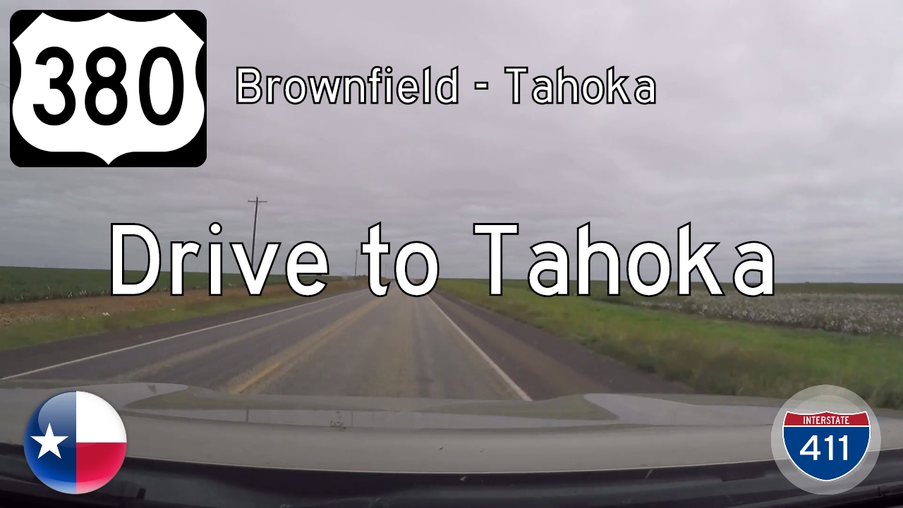 U.S. Route 380: Brownfield to Tahoka – Texas