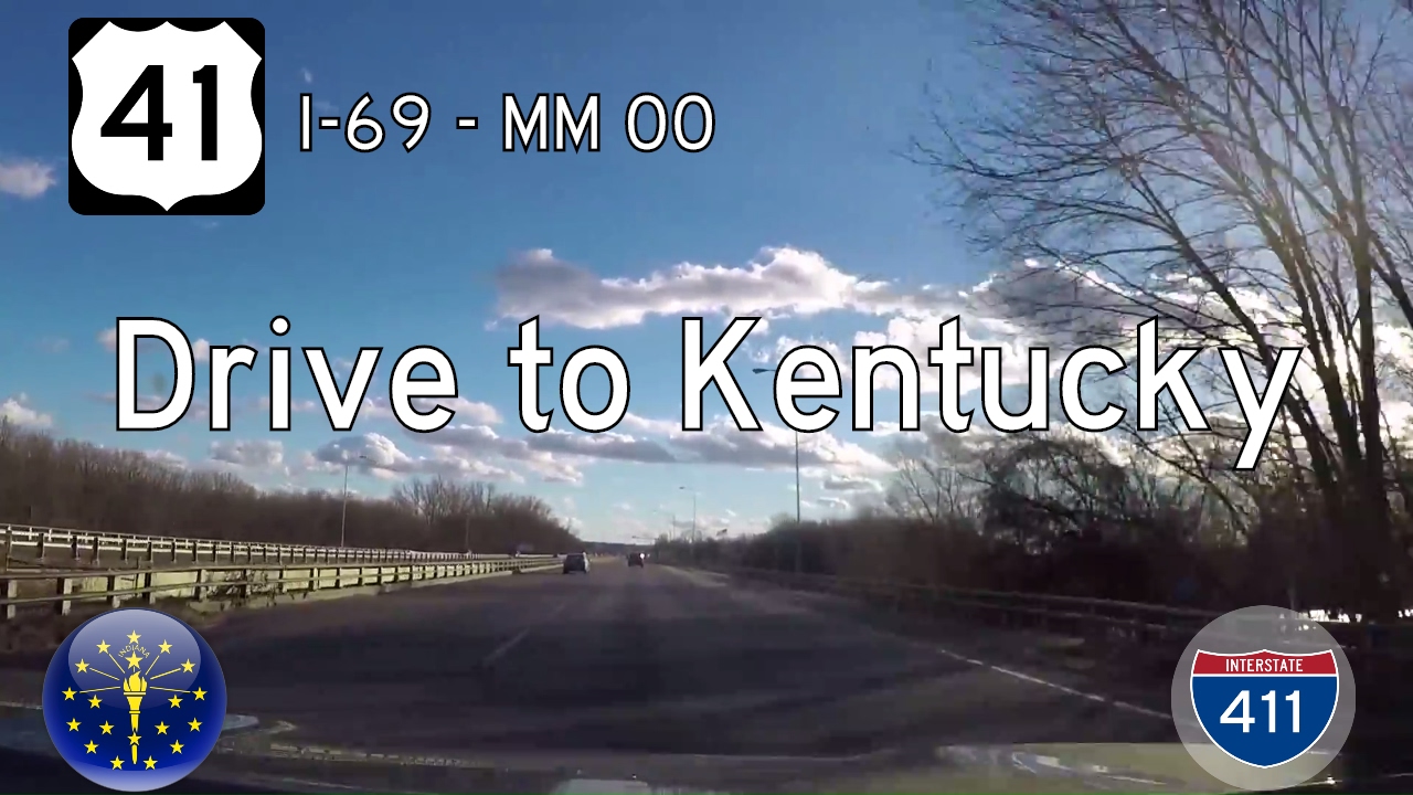 U.S. Route 41: Evansville, Indiana to Henderson, Kentucky