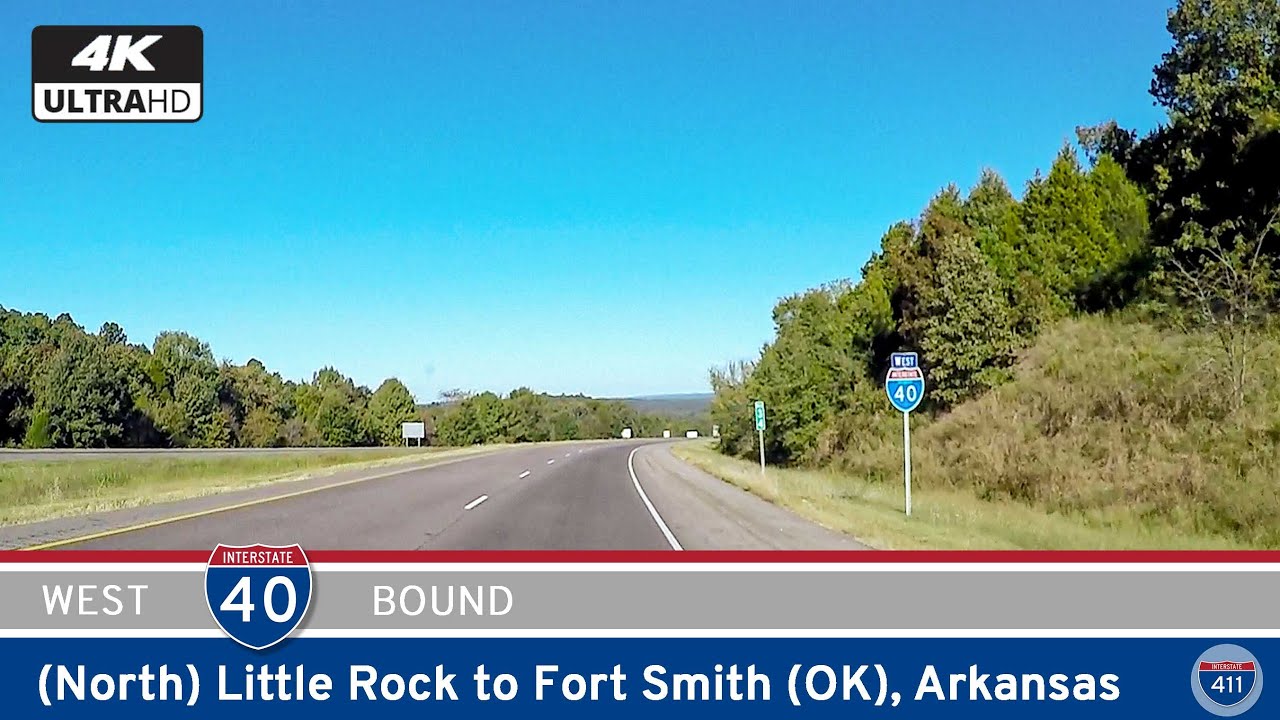 Interstate 40: Little Rock to Fort Smith – Arkansas