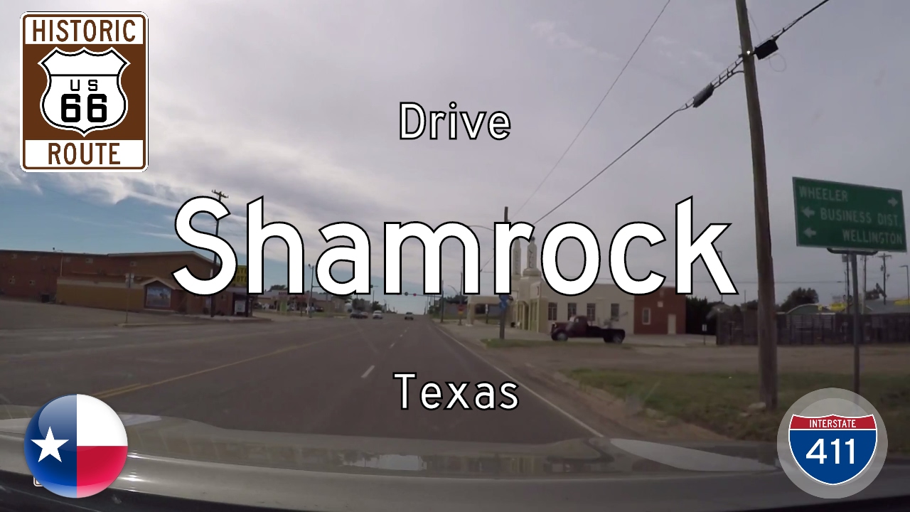 Historic Route 66: Shamrock – Texas
