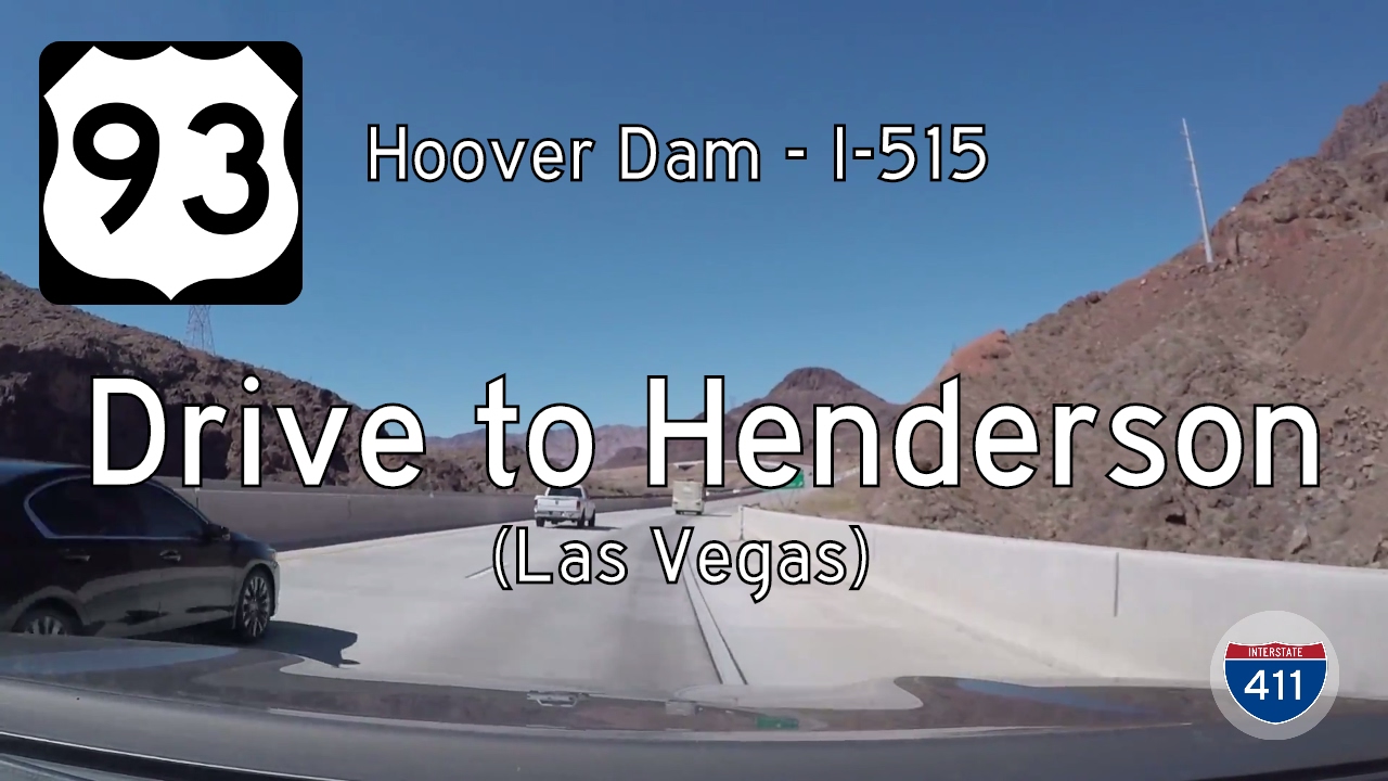 U.S. Route 93: Hoover Dam to Henderson – Nevada