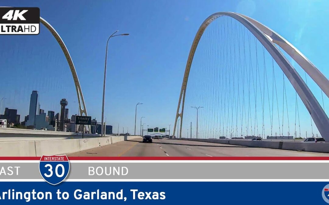 Interstate 30: Arlington to Garland Through Dallas ~ Texas